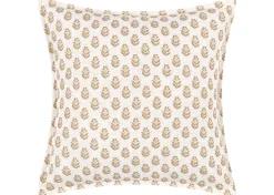 Lizette Printed Pillow 20x20 Iv/Tan