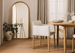 Magda Oak Leaner Mirror Arch