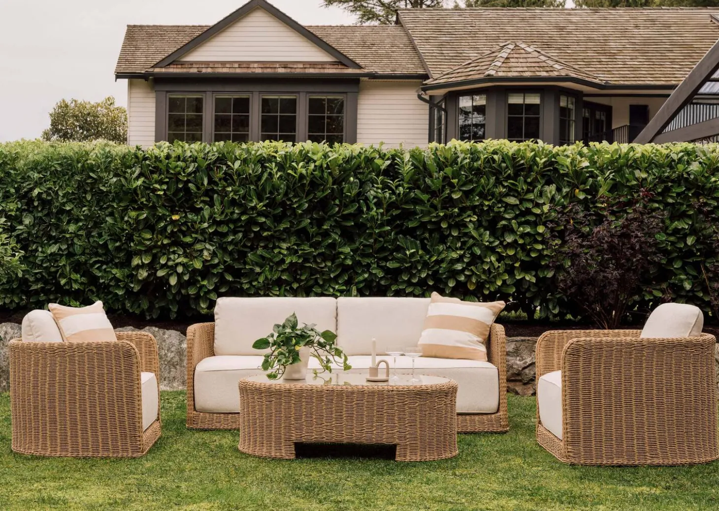Malti Outdoor Armchair -Natural