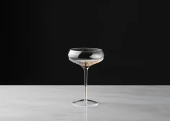 Maris Coupe Glass Clear/Amber