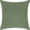 Meena Cotton Leaves Pillow 20x20 Green