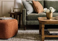 Merrin Round Side Table -Larke Brandy