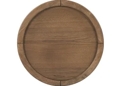 Merrin Round Side Table -Larke Brandy