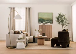 Mila Modular 3-Piece Loveseat Chaise
