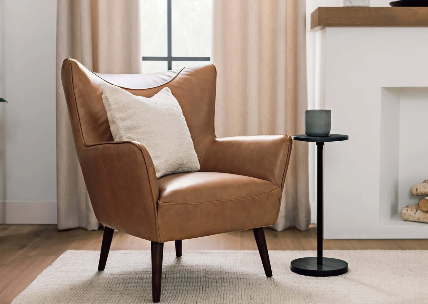 Naveen Recycled Metal Accent Table