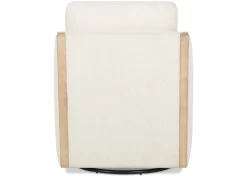 Olivia Swivel Armchair -Mel Ivory