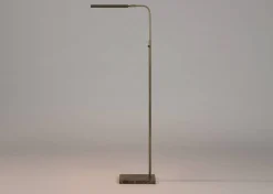 Oscar LED Floor Lamp Brass
