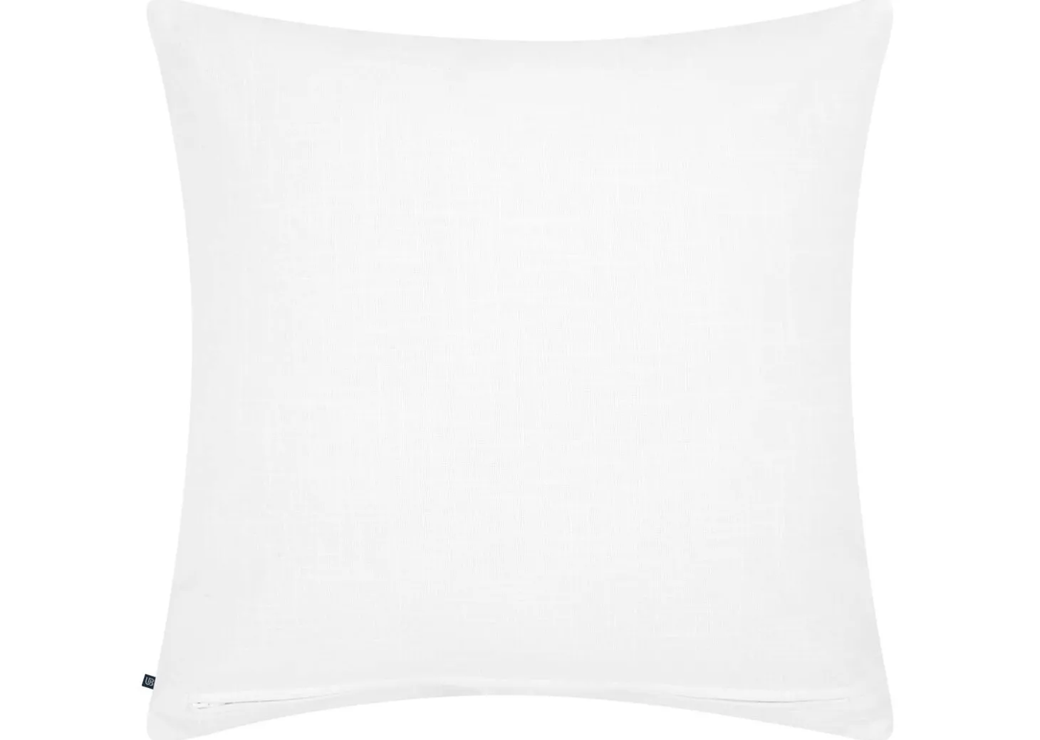 Reine Cotton Floral Pillow 20x20 Ivory/Blue