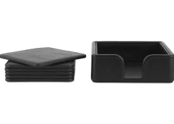 Riva Coaster Set with Holder