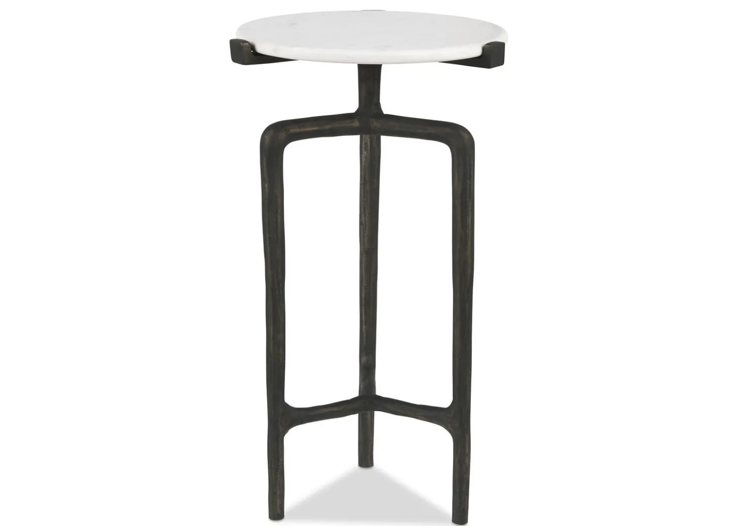 Rorik Recycled Metal Accent Table -Bronze
