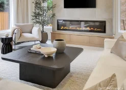 Rosamonde Square Coffee Table -Rhett Java