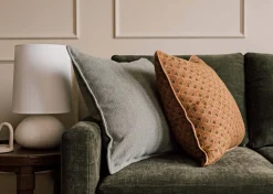 Ruhi Cotton Pillow 20x20 Rust