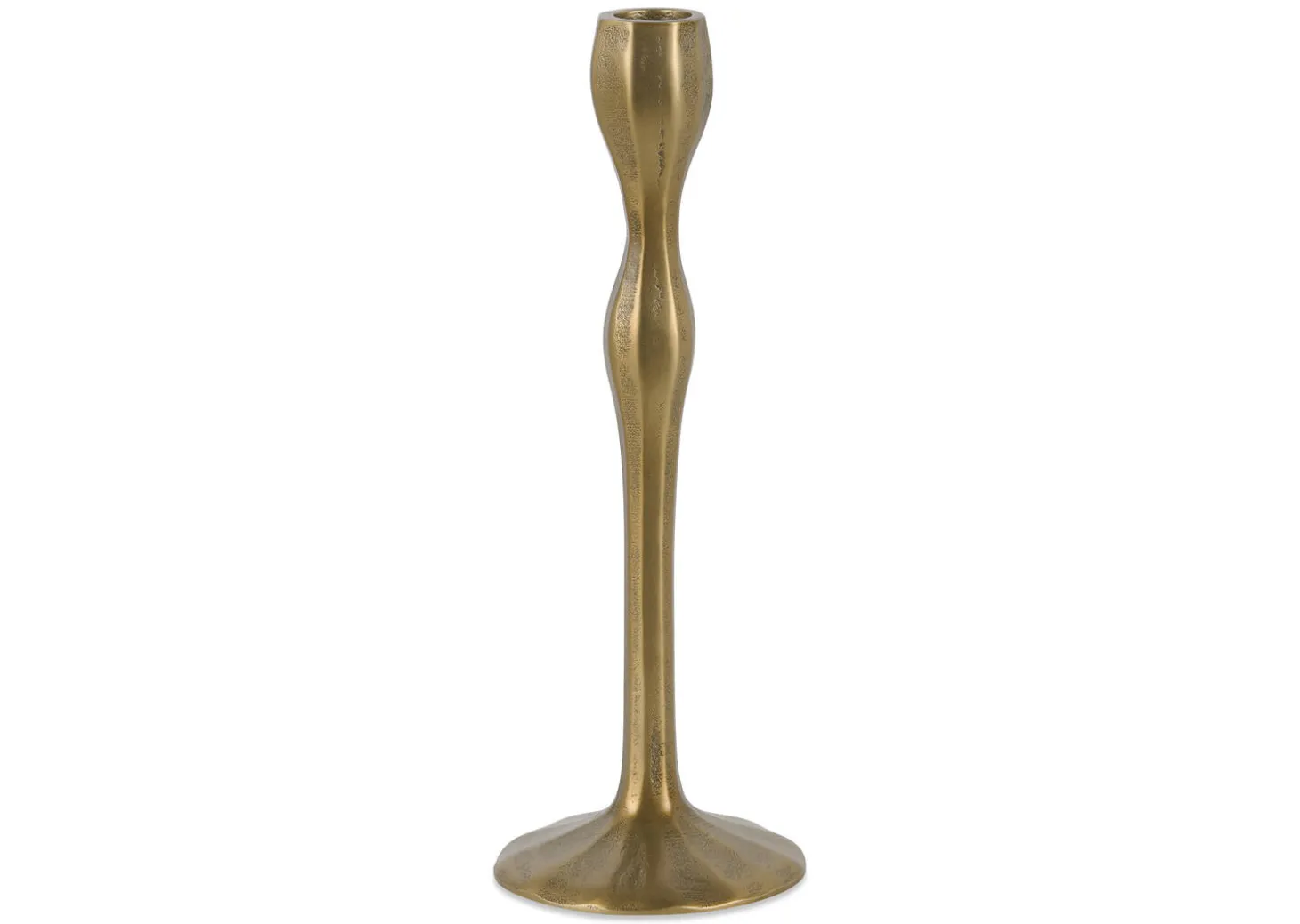 Ryah Candle Holder Antiqued Brass