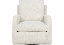 Sadie Swivel Armchair -Zell Pearl