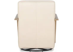 Simone Leather Swivel Chair