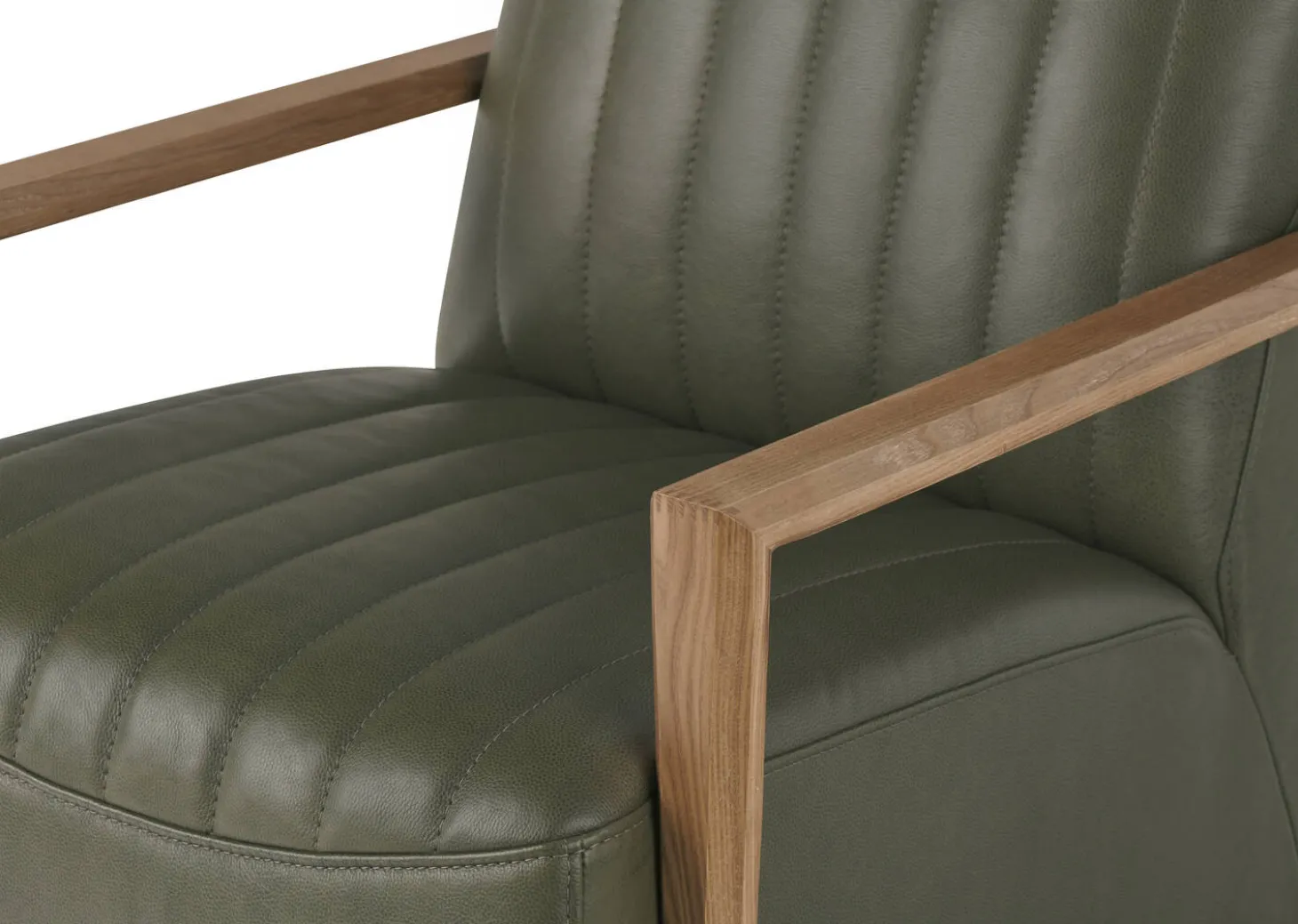 Simone Leather Swivel Chair