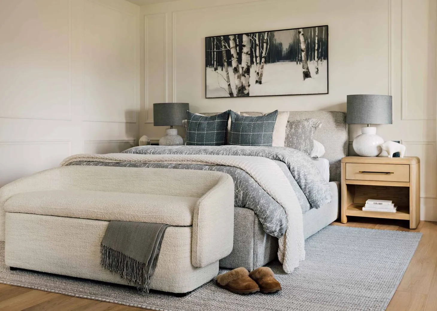 Sinatra Storage Bench -Luly Ivory