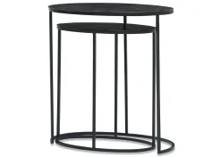 Tana Recycled Metal Nesting Table -Bronze