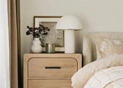 Tanay Table Lamp White