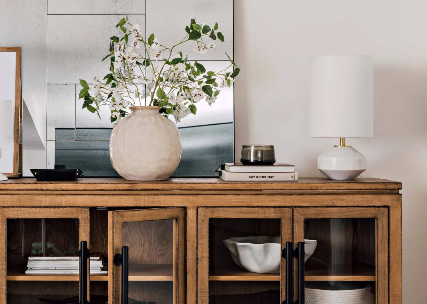 Thea Table Lamp White
