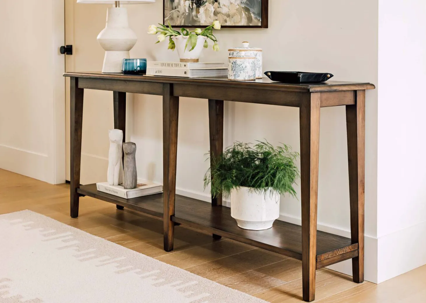 Thornly Reclaimed Wood Console Table -Hughes Umber
