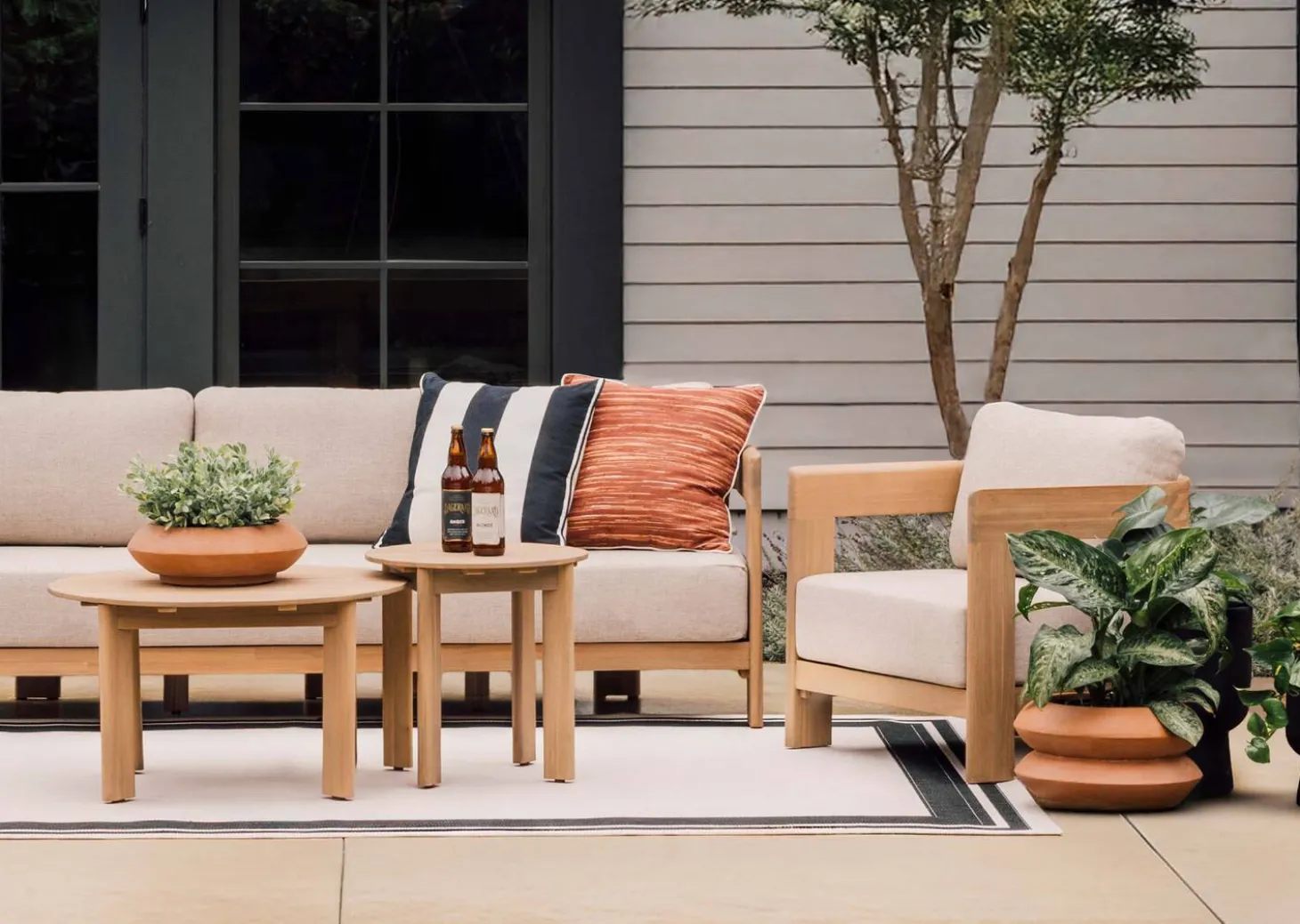 Tonga Outdoor Armchair -Elio Oyster