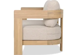 Tonga Outdoor Loveseat -Elio Oyster