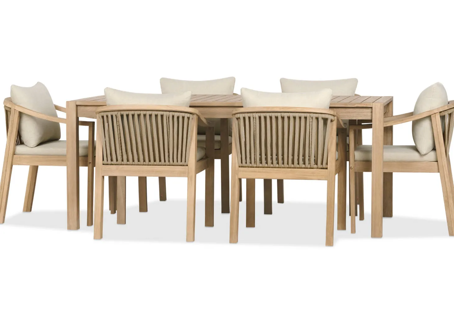 Tulum Outdoor Dining Table -Natural