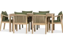 Tulum Outdoor Dining Table -Natural