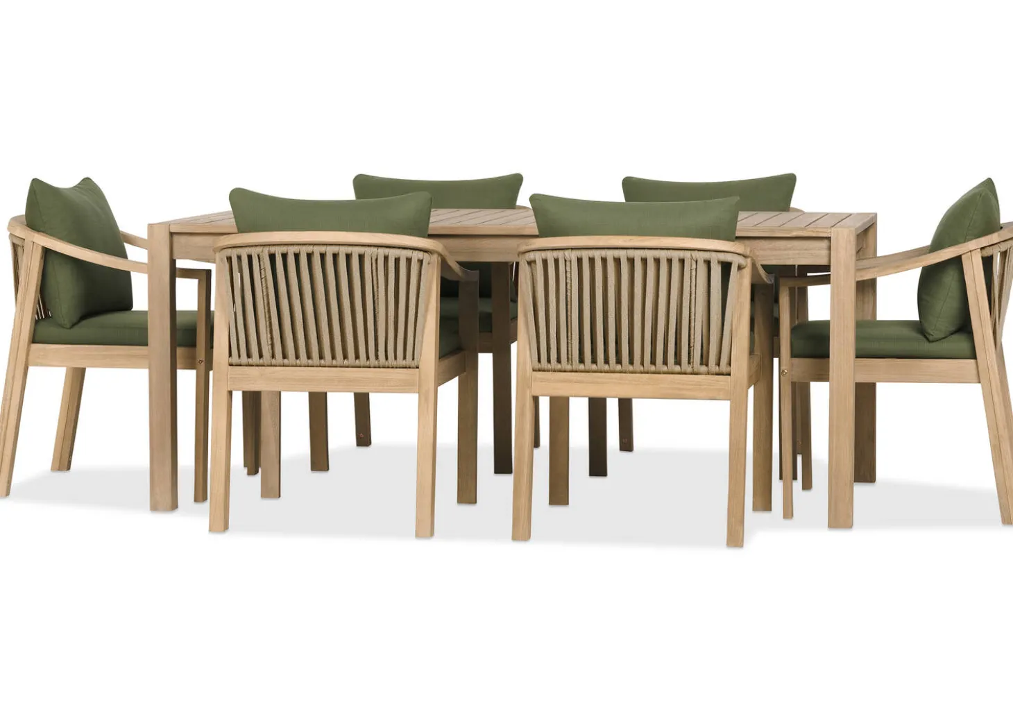 Tulum Outdoor Dining Table -Natural