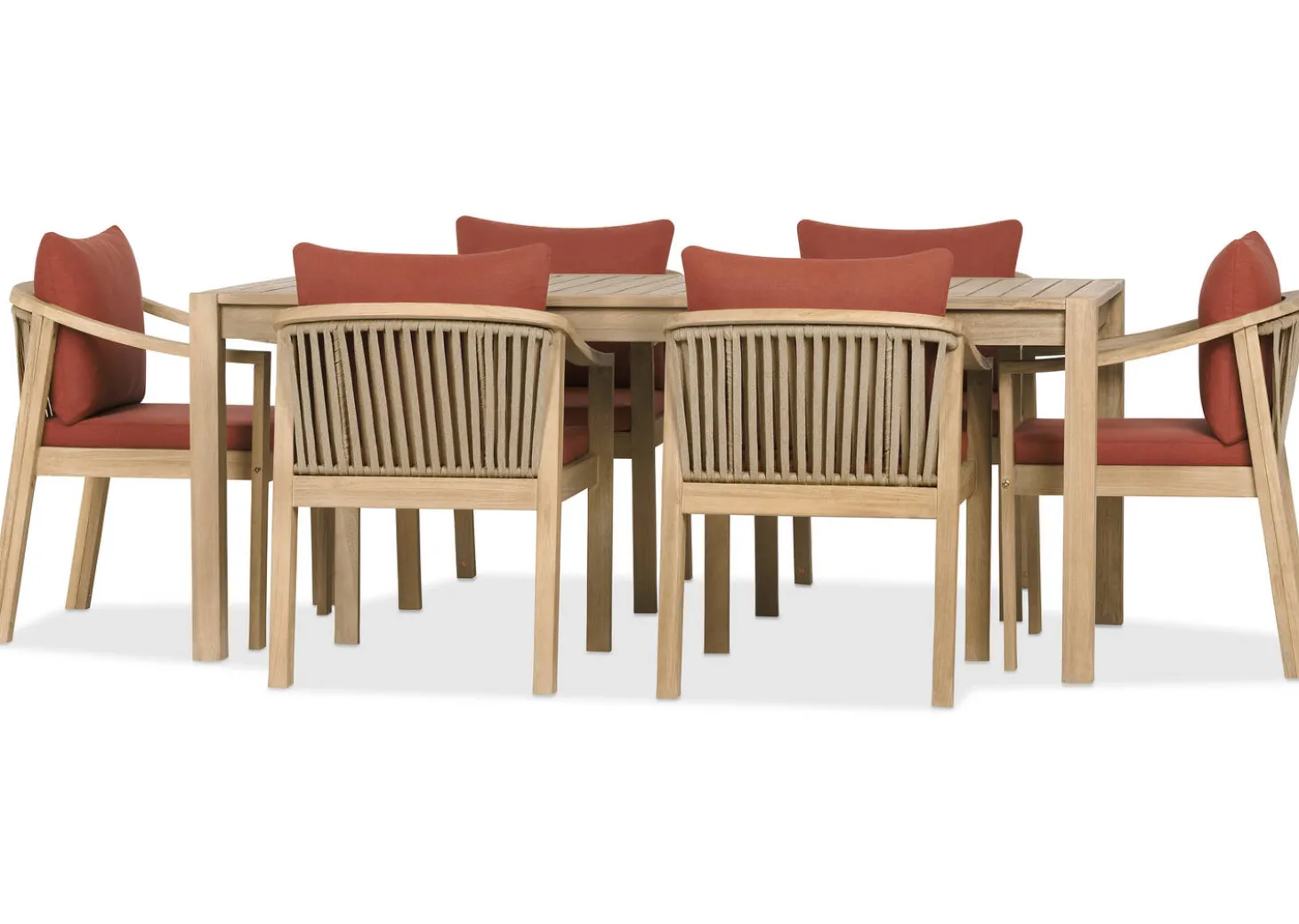 Tulum Outdoor Dining Table -Natural