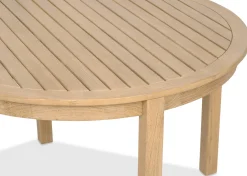 Tulum Outdoor Round Dining Table -Natura