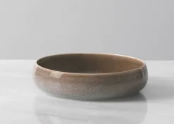 Tusket 16 piece Dish Set Brown