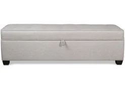 Vault Custom Storage Ottoman 60x18"