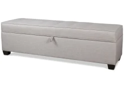 Vault Custom Storage Ottoman 60x18"