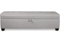 Vault Custom Storage Ottoman 40x18"