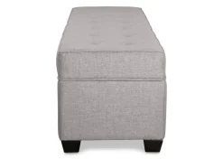 Vault Custom Storage Ottoman 40x18"