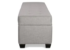 Vault Custom Storage Ottoman 50x18"