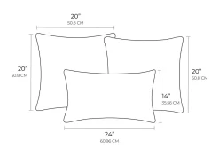 Warm Botanical Pillow Set